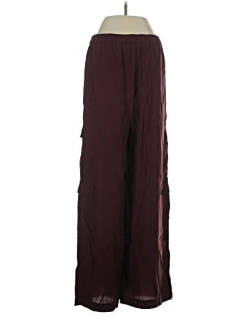 Madewell Pull-On Wide-Leg Cargo Pants in Softdrape (view 2)