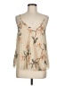 MNG 100% Polyester Ivory Tank Top Size 6 - photo 1