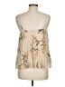 MNG 100% Polyester Ivory Tank Top Size 6 - photo 2