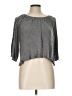 Pol Gray 3/4 Sleeve Top Size L - photo 1