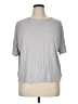 Express Outlet Silver Short Sleeve T-Shirt Size XL - photo 1