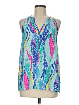 Lilly Pulitzer Sleeveless Silk Top