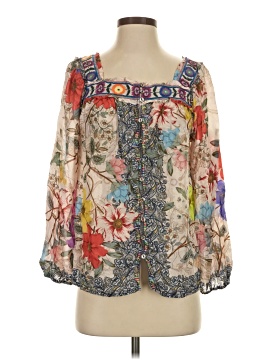 Johnny Was 3/4 Sleeve Blouse