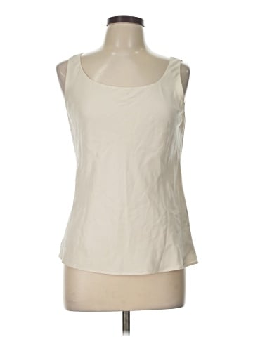 Lafayette 148 New York Sleeveless Silk Top (view 1)
