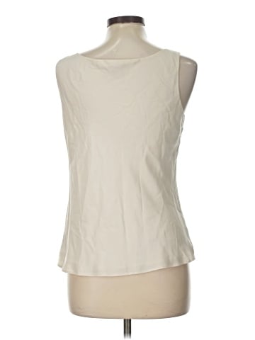 Lafayette 148 New York Sleeveless Silk Top (view 2)