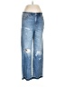 Torrid 100% Cotton Graphic Blue Jeans Size 10R - photo 1