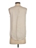 Banana Republic 100% Polyester Ivory Sleeveless Blouse Size XS - photo 2
