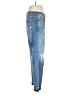 Torrid 100% Cotton Graphic Blue Jeans Size 10R - photo 4