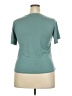Zobha Teal Short Sleeve Top Size XXL - photo 2