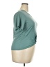 Zobha Teal Short Sleeve Top Size XXL - photo 4