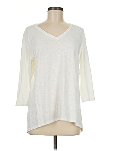 Chico's 3/4 Sleeve T-Shirt (view 1)