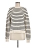 French Connection 100% Cotton Stripes Ivory Pullover Sweater Size M - photo 1