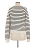 French Connection 100% Cotton Stripes Ivory Pullover Sweater Size M - photo 2