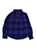 Hanna Andersson 100% Cotton Plaid Blue Long Sleeve Button-Down Shirt Size 5 - photo 2