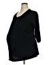Motherhood Black 3/4 Sleeve Top Size XL Maternity - photo 1