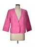 Talbots 100% Cotton Pink Blazer Size 12 - photo 1