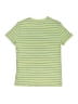 Gap 100% Cotton Stripes Green Short Sleeve Henley Size S (kids) - photo 2
