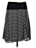 CAbi 100% Polyester Animal Print Black Casual Skirt Size S - photo 2