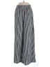 Akira 100% Polyester Stripes Silver Casual Pants Size L - photo 1