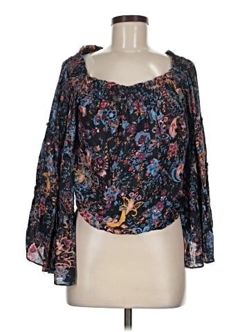 Free People 3/4 Sleeve Blouse (view 1)