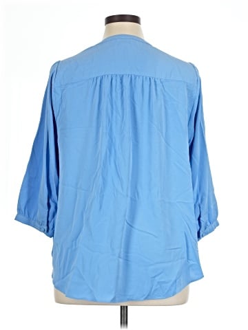 Torrid 3/4 Sleeve Blouse (view 2)