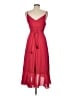 Lulus 100% Polyester Red Cocktail Dress Size M - photo 2