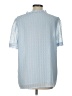 Unbranded 100% Polyester Blue Short Sleeve Blouse Size L - photo 2