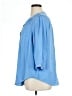 Torrid 100% Polyester Blue 3/4 Sleeve Blouse Size 1X Plus (1) - photo 5