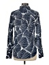 J.Crew 100% Cotton Print Blue Long Sleeve Blouse Size M - photo 2