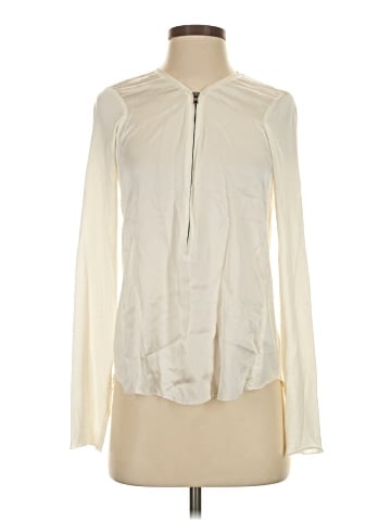 Go By Go Silk Long Sleeve Silk Top (view 1)