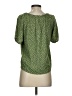 Unbranded Green Short Sleeve Blouse Size XS - photo 2