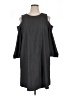 Halogen Solid Gray Casual Dress Size XL - photo 1