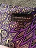 Connected Apparel Graphic Purple Cocktail Dress Size 12 - photo 7