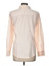 George Color Block Ivory Long Sleeve Blouse Size L - photo 2