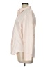 George Color Block Ivory Long Sleeve Blouse Size L - photo 5