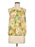 Rose + Olive 100% Polyester Green Sleeveless Blouse Size M - photo 1