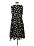 Evan Picone 100% Polyester Polka Dots Black Casual Dress Size 12 - photo 2