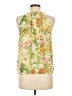 Rose + Olive 100% Polyester Green Sleeveless Blouse Size M - photo 2