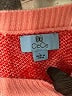 CeCe Hearts Pink Pullover Sweater Size L - photo 7