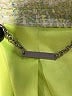 Elie Tahari Tweed Green Blazer Size 10 - photo 6