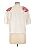 Desigual Ivory Short Sleeve Blouse Size L - photo 2