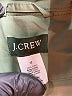 J.Crew 100% Cotton Solid Green Raincoat Size 12 - photo 6