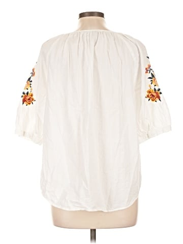 St. John's Bay 3/4 Sleeve Blouse (view 2)