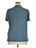 Ideology 100% Polyester Tweed Blue Active T-Shirt Size 1X - photo 2