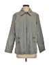 Additions by Chico's Solid Gray Raincoat Size 2 - photo 1