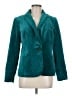 Talbots 100% Cotton Teal Blazer Size 8 - photo 1