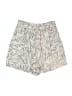 Cotton Bleu Print Ivory Shorts Size S - photo 2