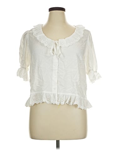 Carly Jean Short Sleeve Blouse (view 1)
