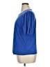 Green Envelope Blue Short Sleeve Top Size XL - photo 5