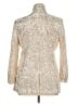 Ann Taylor LOFT 100% Polyester Metallic Gold Coat Size 14 - photo 2